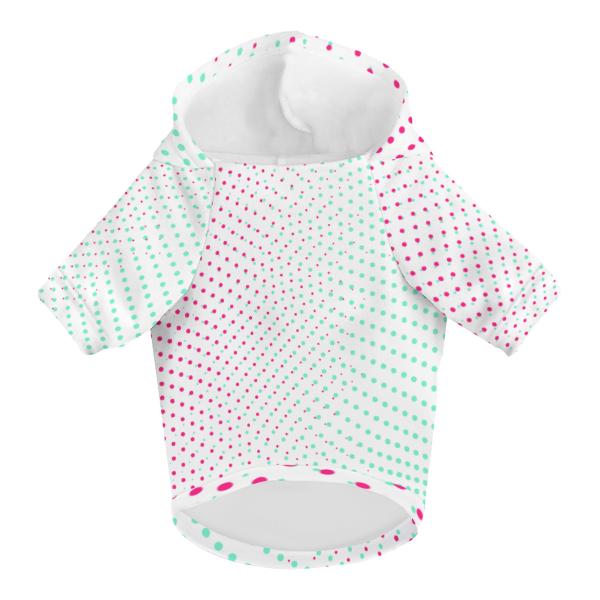 Hunde-Hoodie, Hundemotiv Bootsmann– bunte Popart, gemütlich, waschbar, Polyster